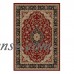Well Woven Barclay Medallion Kashan Traditional Area/Oval/Round Rug   555629426